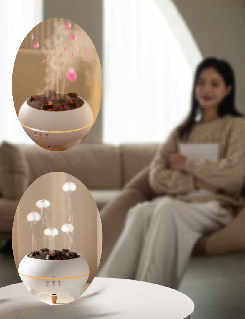 Jellyfish Mist Humidifier and Aroma Diffuser
