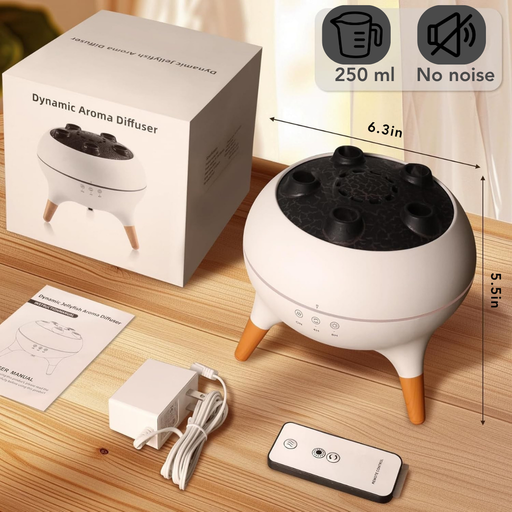 Jellyfish Mist Humidifier and Aroma Diffuser